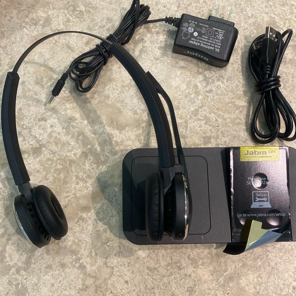 Jabra 9400bs Headset Jabra Pro 9400BS Headset W/Base Power Supply